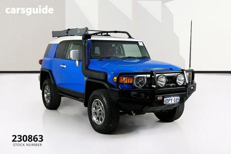 Blue 2011 Toyota FJ Cruiser Wagon