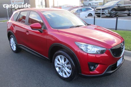 Red 2014 Mazda CX-5 Wagon Akera (4X4)