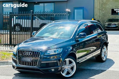 Black 2012 Audi Q7 Wagon 3.0 Tdi Quattro