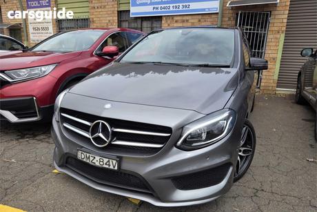 Grey 2017 Mercedes-Benz B180 Hatchback