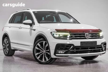 White 2019 Volkswagen Tiguan Wagon 162 Tsi Highline