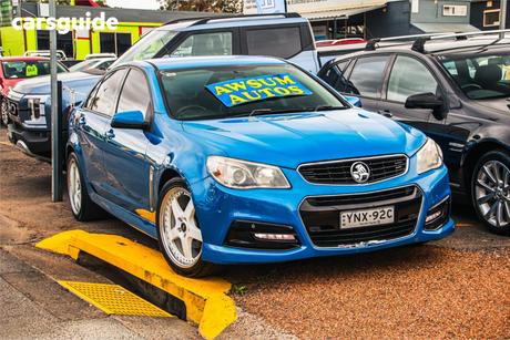 Blue 2014 Holden Commodore Sedan Sv6