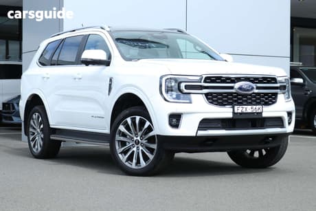White 2026 Ford Ranger Double Cab Pick Up Platinum 3.0 (4X4)