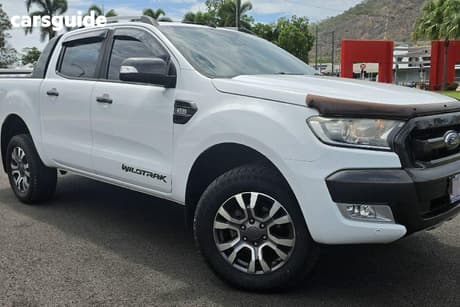 White 2017 Ford Ranger Dual Cab Pick-up Wildtrak 3.2 (4X4)