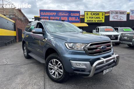 Blue 2016 Ford Everest Wagon Trend