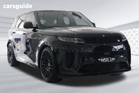 Black 2025 Land Rover Range Rover Sport Wagon P635 Sv Carbon (467Kw)