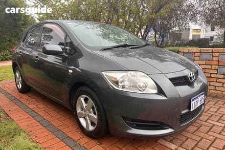 Grey 2007 Toyota Corolla Hatchback Ascent