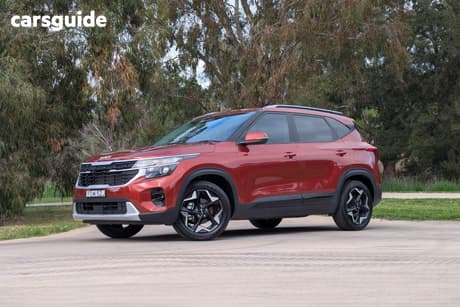 Orange 2023 Kia Seltos Wagon Sport+ (Fwd)