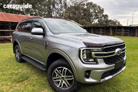 Grey 2023 Ford Everest Wagon Trend (Rwd)
