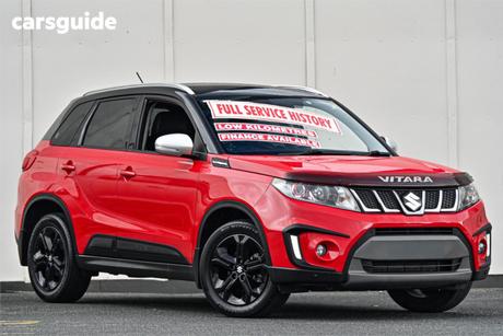 Red 2016 Suzuki Vitara Wagon S Turbo (Fwd)