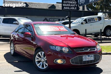Burgundy 2012 Ford Falcon Sedan G6 Limited Edition