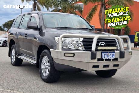 Grey 2011 Toyota Landcruiser Wagon Gxl (4X4)
