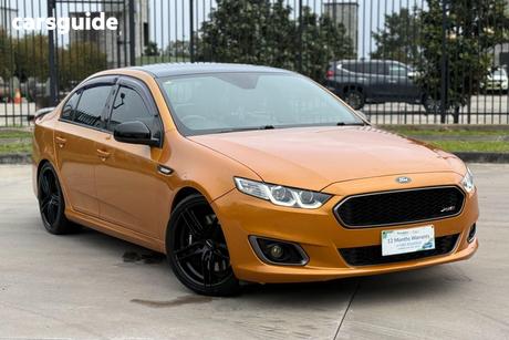 Orange 2015 Ford Falcon Sedan XR6T FG X