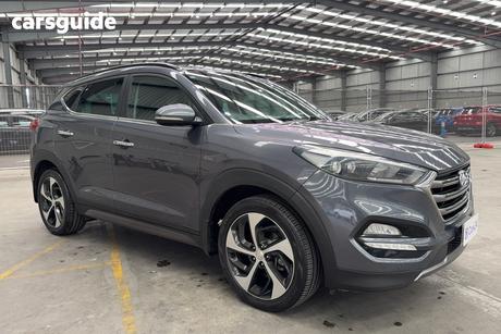 Grey 2015 Hyundai Tucson Wagon Highlander (Awd)