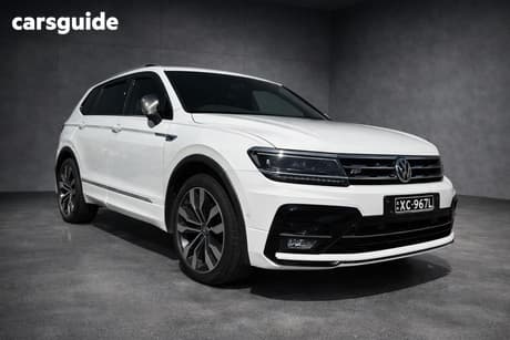 White 2019 Volkswagen Tiguan Wagon Allspace 162 Tsi Highline