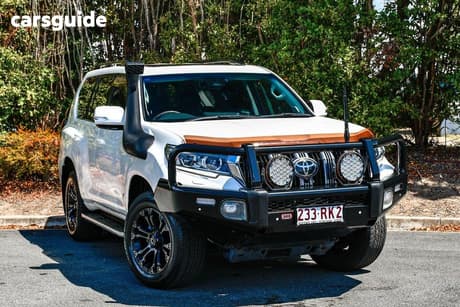 White 2020 Toyota Landcruiser Prado Wagon Kakadu
