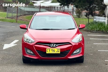 Red 2012 Hyundai I30 Hatchback Active