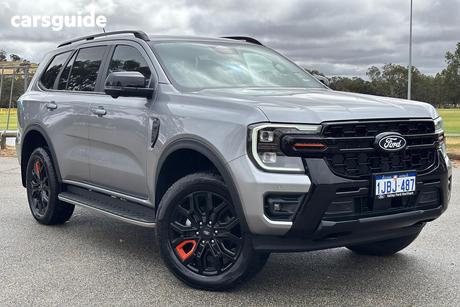 Silver 2026 Ford Everest Wagon Wildtrak (4Wd)