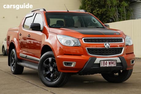 Orange 2016 Holden Colorado Crew Cab Pickup Z71 (4X4)