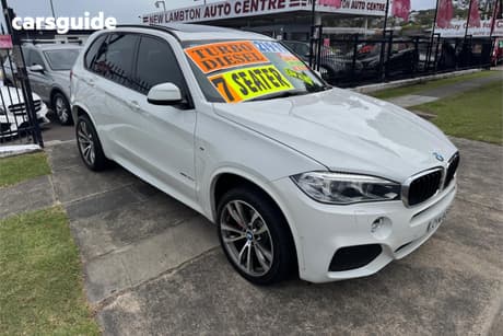 White 2015 BMW X5 Wagon Xdrive 30D