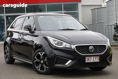 Black 2023 MG MG3 Hatchback Excite (With Navigation)