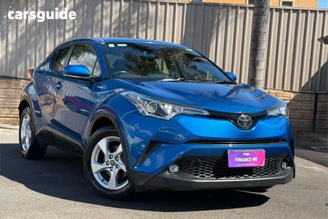 Blue 2017 Toyota C-HR Wagon (2Wd)
