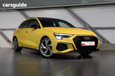 Yellow 2022 Audi S3 Sportback 2.0 Tfsi Quattro