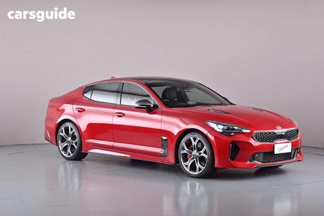 Red 2019 Kia Stinger Sedan Gt (Black Leather)