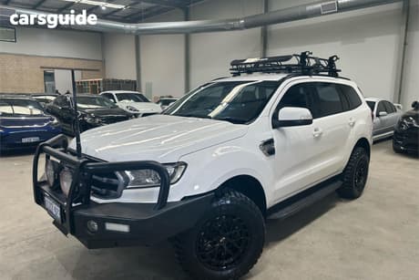 White 2018 Ford Everest Wagon Ambiente (4Wd 5 Seat)