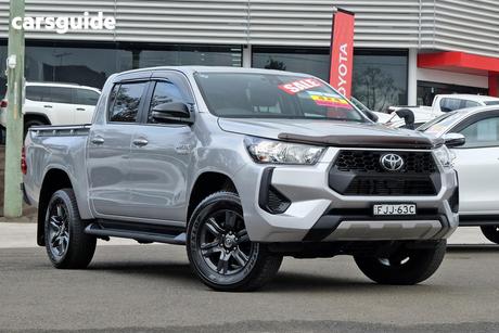 Silver 2024 Toyota Hilux Double Cab Pick Up Sr (4X4)
