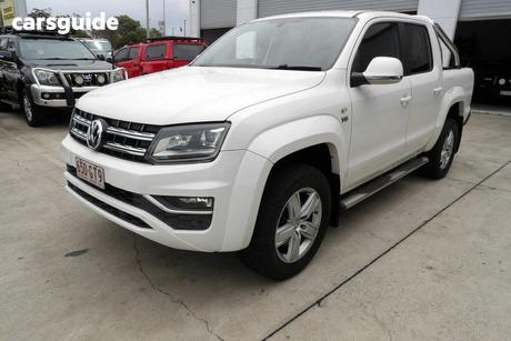 White 2018 Volkswagen Amarok Dual Cab Utility V6 Tdi 550 Highline