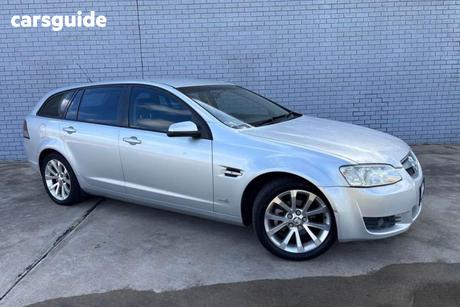 Silver 2010 Holden Commodore Sportswagon Berlina