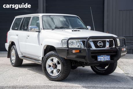 White 2007 Nissan Patrol Wagon St (4X4)