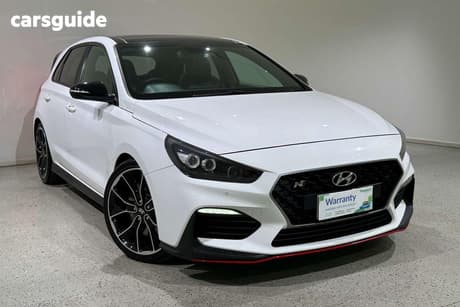 White 2018 Hyundai I30 Hatchback N Performance