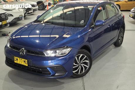 Blue 2024 Volkswagen Polo Hatchback Life