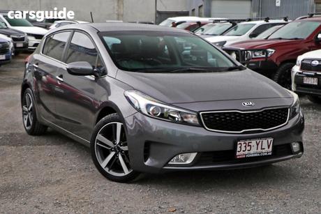 Grey 2018 Kia Cerato Hatchback Sport