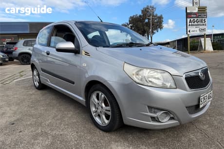 Silver 2010 Holden Barina Hatchback