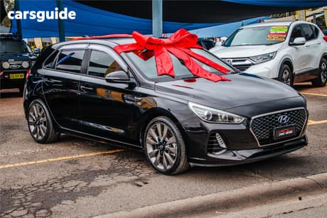 Black 2017 Hyundai I30 Hatchback Sr