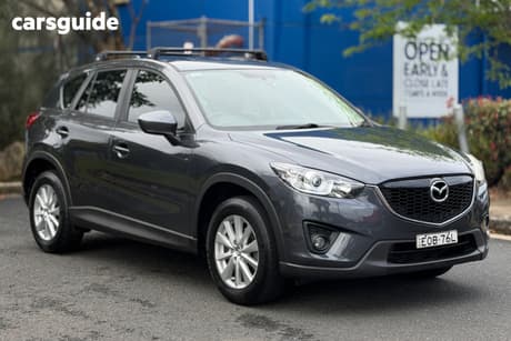 Grey 2014 Mazda CX-5 Wagon Maxx Sport (4X2)