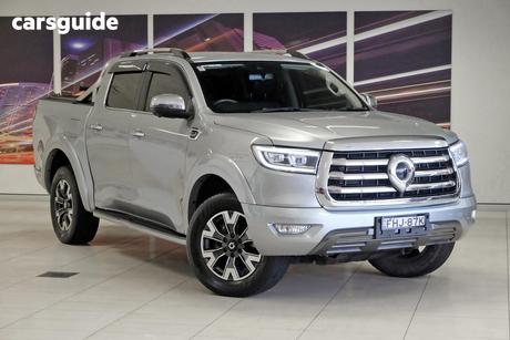 Silver 2023 GWM UTE Dual Cab Utility Cannon-X (4X4)