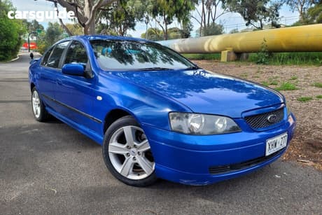 Blue 2005 Ford Falcon Sedan Xt