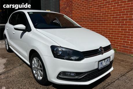 White 2017 Volkswagen Polo Hatchback Urban (66Tsi)
