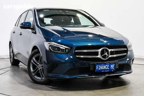 Blue 2020 Mercedes-Benz B180 Hatchback
