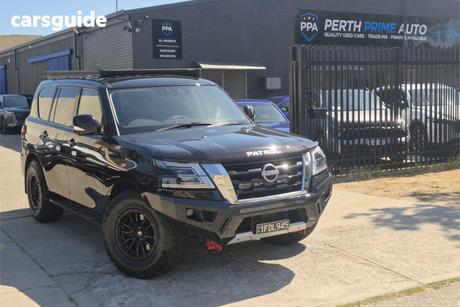Black 2024 Nissan Patrol Wagon Ti (4X4)