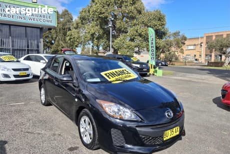 Black 2012 Mazda 3 Hatchback Neo