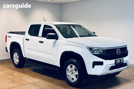 White 2024 Volkswagen Amarok Dual Cab Utility Core Tdi405 4Motion