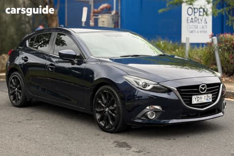 Blue 2016 Mazda 3 Hatchback Sp25 Gt