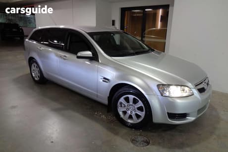 Silver 2011 Holden Commodore Sportswagon Omega