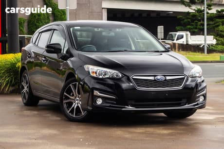 Black 2017 Subaru Impreza Hatchback 2.0L (Awd)