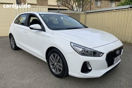 White 2019 Hyundai I30 Hatchback Active